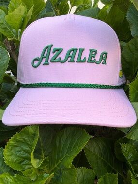 Masters Azalea Hat with Green Trim